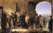 Jerry Barrett The Mission of Merey:Florence Nightingale Receiving the Wounded at Scutari oil painting